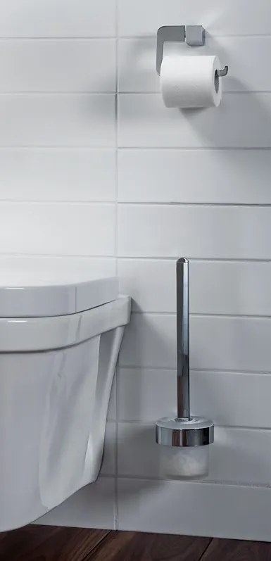 Erga Futura, toaletná WC kefa, chrómová, ERG-02986