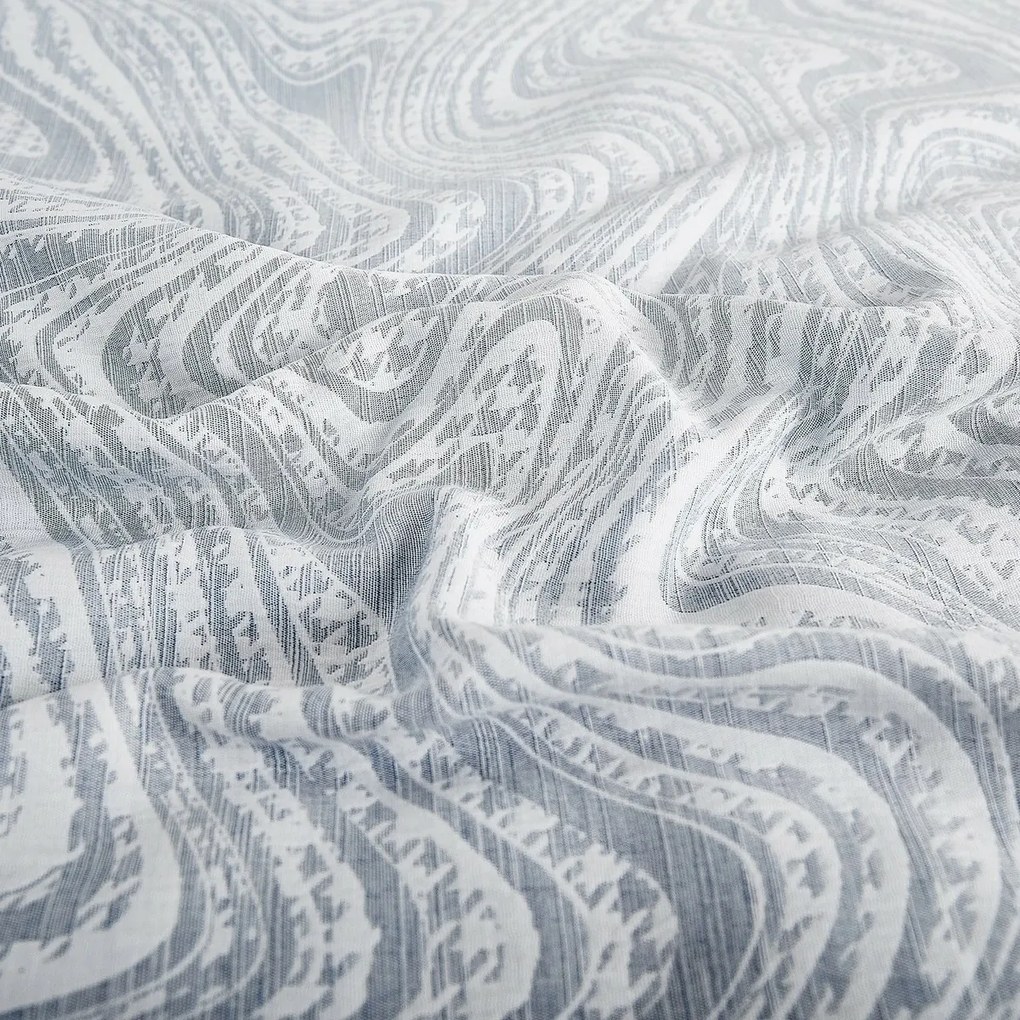 Žakárové obliečky Colorado modrá, 140 x 200 cm, 70 x 90 cm