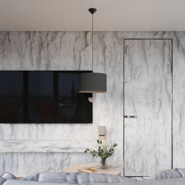 Sollux SL.1406 - Luster na lanku NOVA 1xE27/15W/230V pr. 40 cm čierna