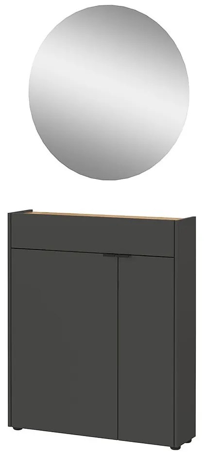 Antracitová predsieňová zostava Ameca – Germania