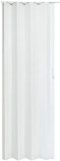 Skladacie dvere 004-100-06 biele matné 100 cm