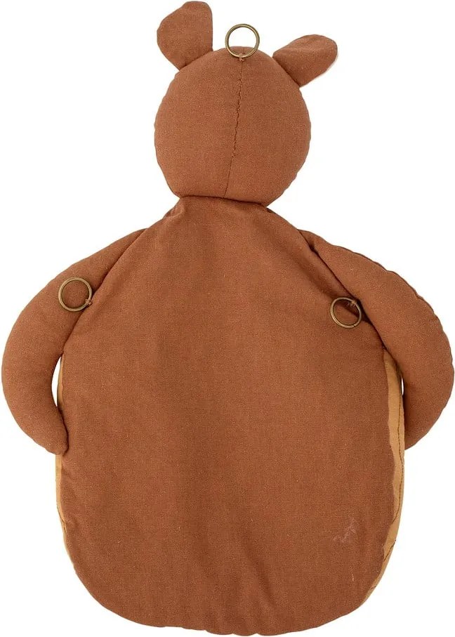 Hnedý látkový detský kôš na hračky 46x7, 5x33 cm Toto – Bloomingville Mini