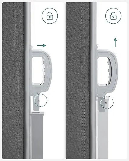 Boční markýza Orrine 180x450 cm antracit