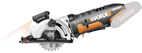 Mini Aku kotúčová píla Worx WX523.9 20V bez aku a nabíjačky