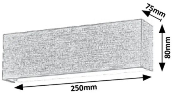 Rabalux 5685 - LED Nástenné svietidlo MORPHEUS LED/6W/230V