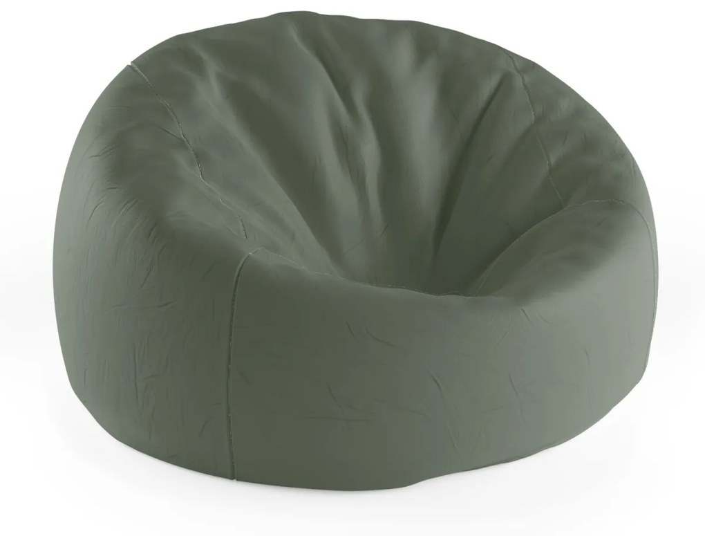 Sablio Sedací vak Cocoon Vojenská zelená 2 - 75 x 45 x 35 cm