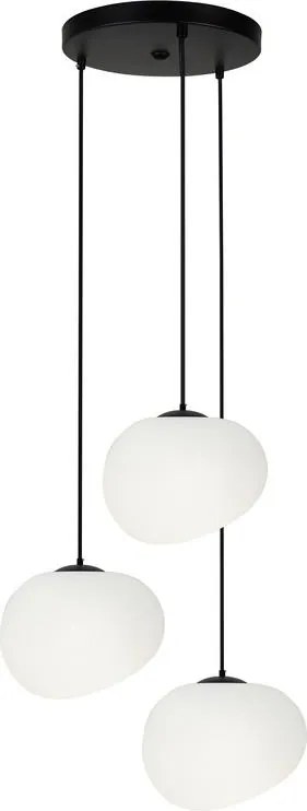 Luster na lanku STONES 3xE27/40W/230V