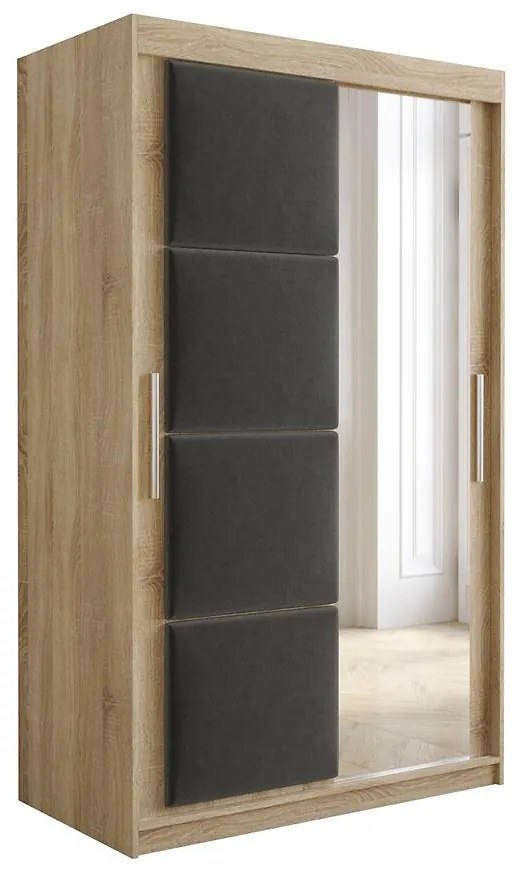 Skriňa Tapi 120 Dub Sonoma/Šedá