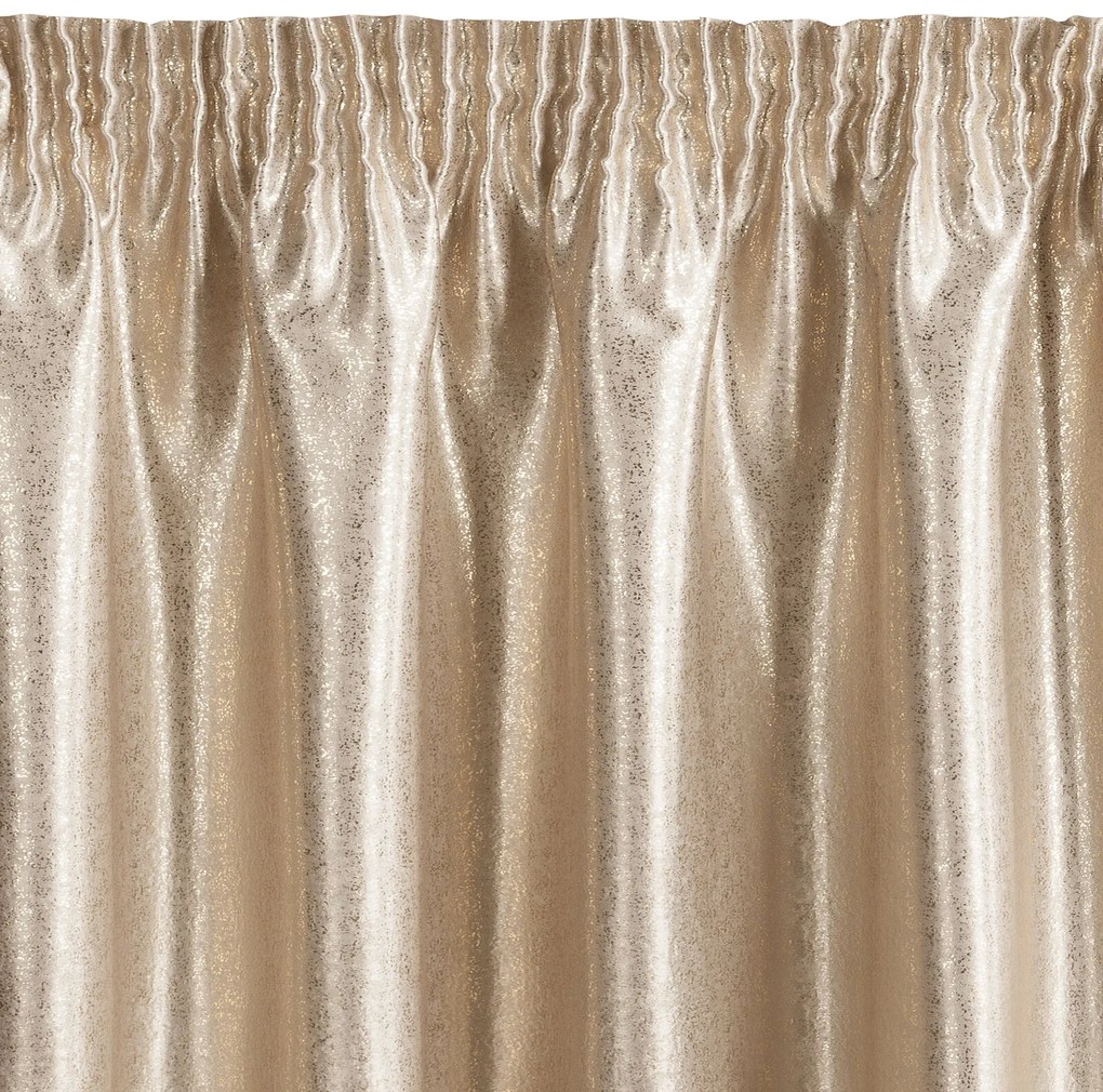 ZATEMŇOVACÍ ZÁVES NA PÁSKE EBRU 135X270 CM BÉŽOVÁ