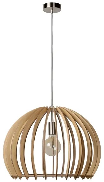 Lucide 34424/50/76 - Závesné svietidlo BOUNDE 1xE27/60W/230V béžová 50 cm