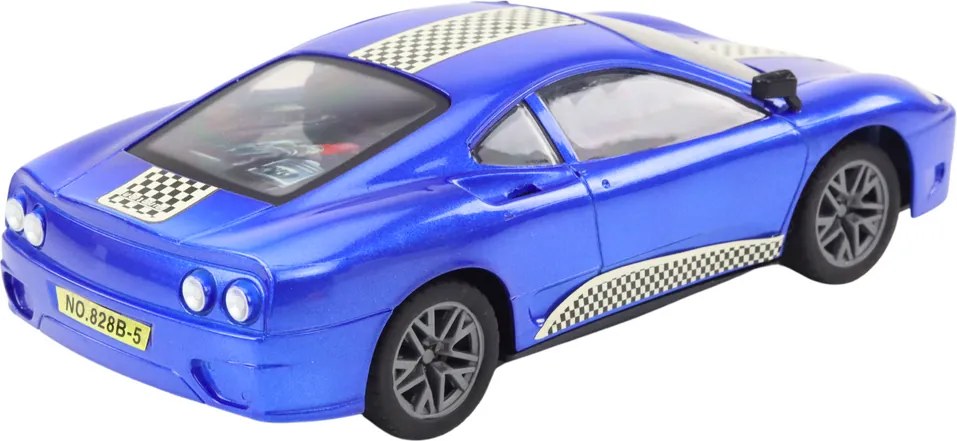 LEAN Toys Diaľkovo ovládané auto RC v mierke 1:16, modré svetlá