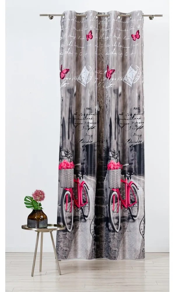 Sivý záves 140x245 cm Mercato – Mendola Fabrics