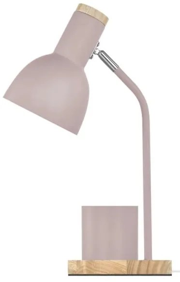 Stolová lampa POPPY 1xE27/25W/230V ružová