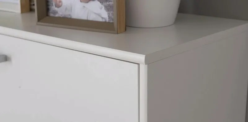 Zásuvková komoda Mega 34, biela