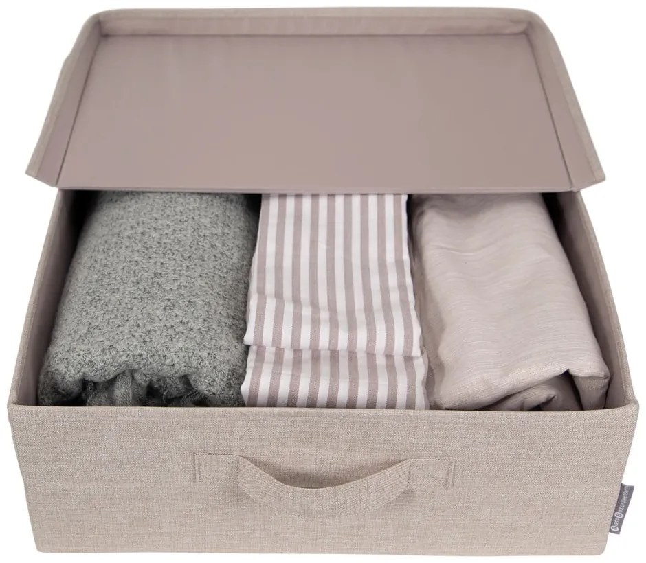 Béžová úložná škatuľa Bigso Box of Sweden Underbed