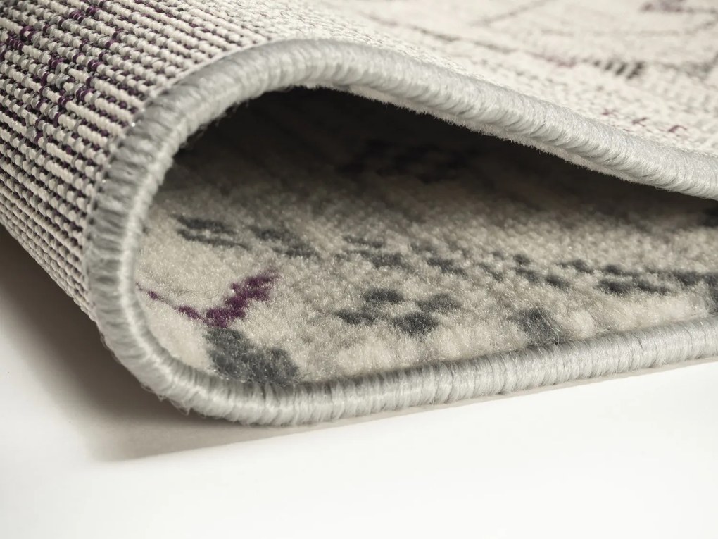 TRHÁK: Kusový koberec Harmónia grey, 80x150, šedá, obývacia izba, Alfa Carpets