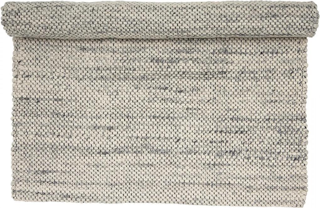 Bloomingville Vlnený koberec Gray Scale 183 x 122 cm