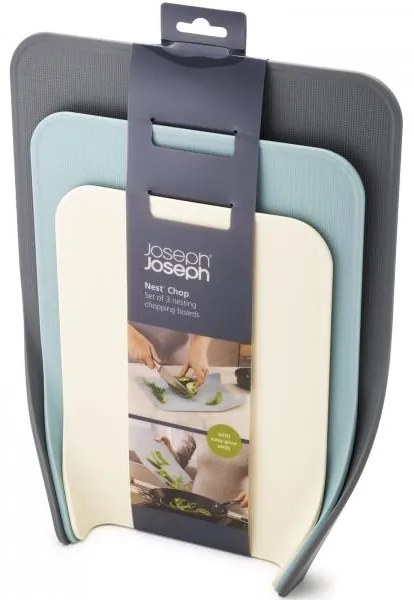 Sada krájacích dosiek Joseph Joseph Nest Chop 60122 – opál, 3 ks