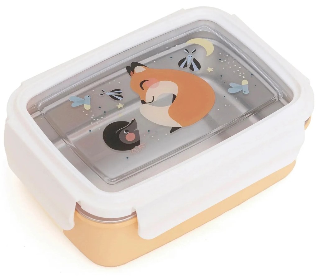 PETIT MONKEY Desiatový box Bento Fox