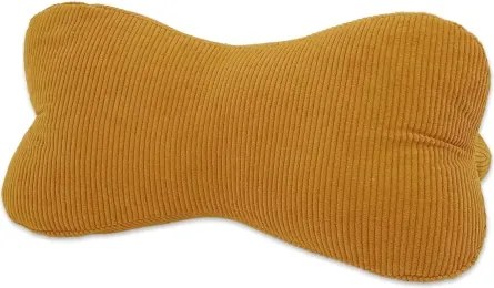 Vankúš na čítanie Antje 18x35 cm, medovo žltý%