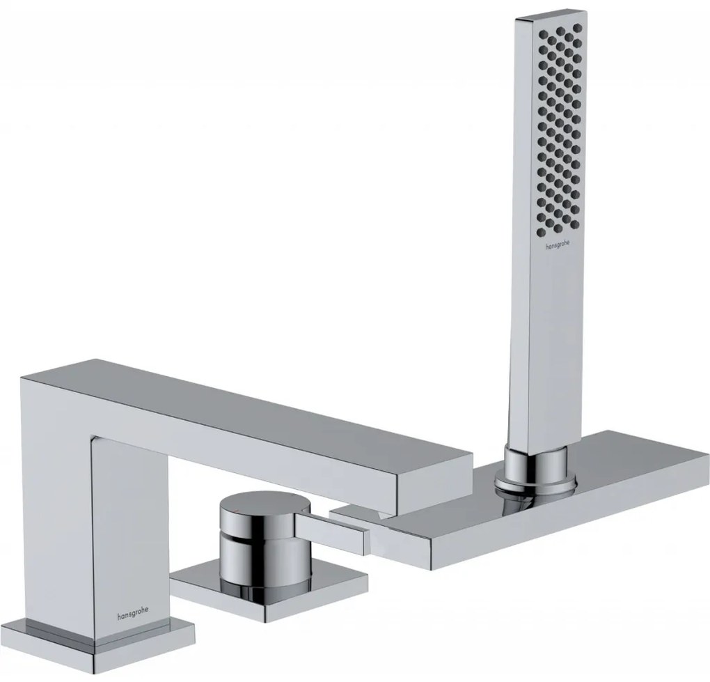 Hansgrohe Tecturis E - 3-otvorová batéria na okraj vane, chróm 73443000