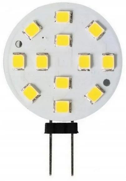 LED žiarovka G4 - 3W - 270 lm - SMD tanierik - teplá biela