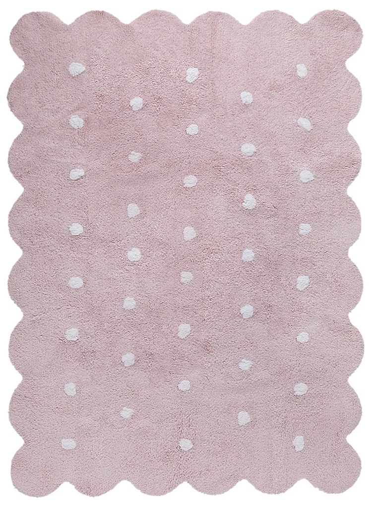 Lorena Canals koberce Pre zvieratá: Prateľný koberec Biscuit Pink - 120x160 cm