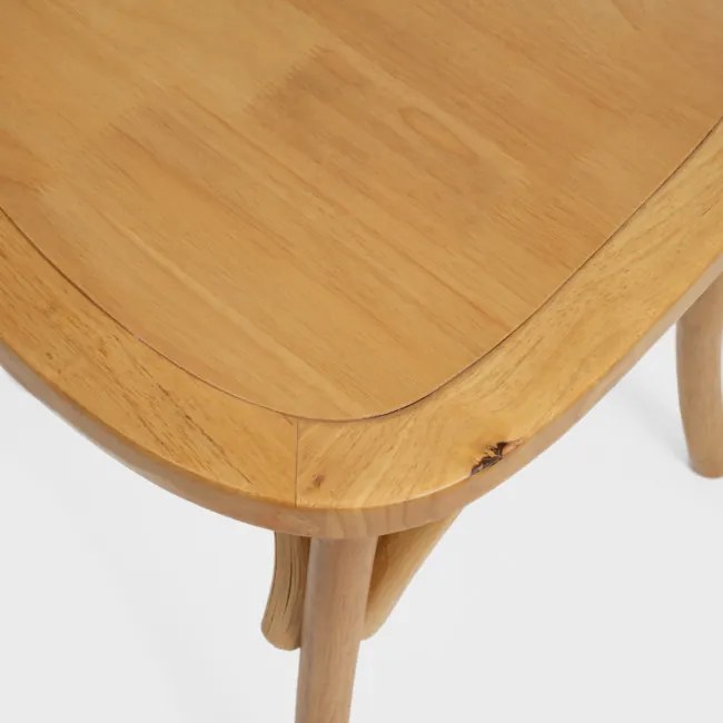 Jedálenská stolička LOSELI drevená / naturálna 712081