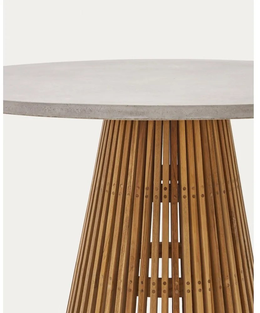 Okrúhly záhradný jedálenský stôl ø 120 cm Alcaufar – Kave Home