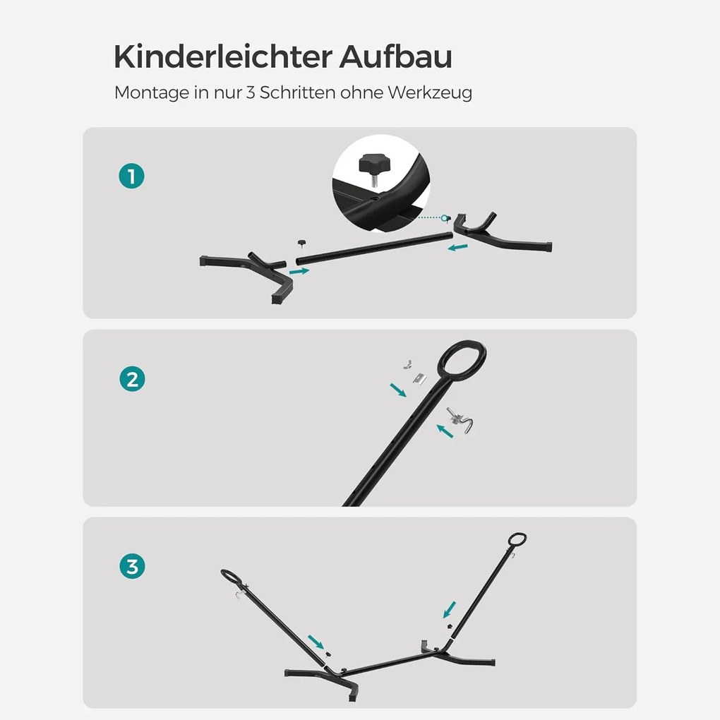 Hojdacia sieť so stojanom, 5 nastaviteľných výšok, béžová farba