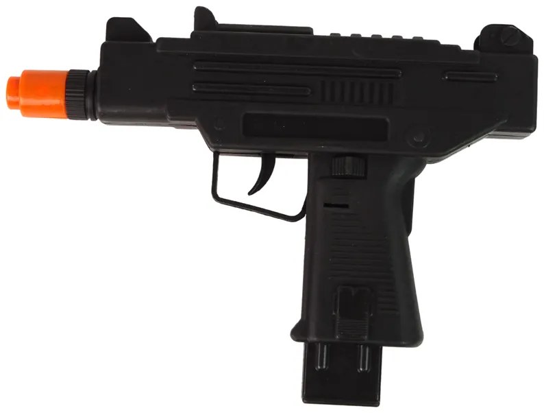 LEAN TOYS Pištoľ pre deti - čierna