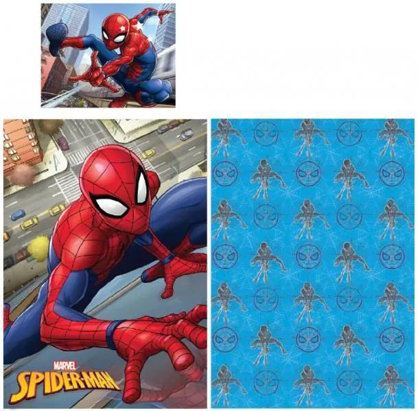 Javoli Detské bavlnené obliečky Disney Spider-man 140 × 200cm, 70 × 90 cm