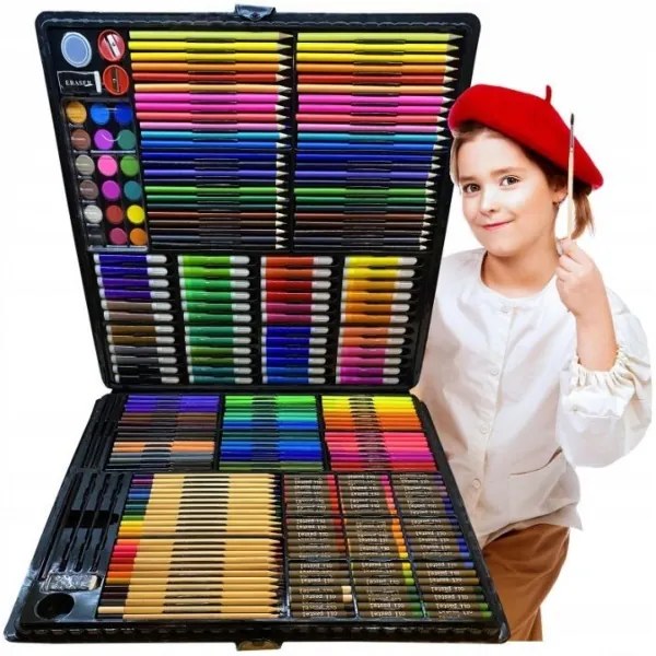 ISO 8643 Sada maľovanie Bellacio ArtCollection 288ks ružová