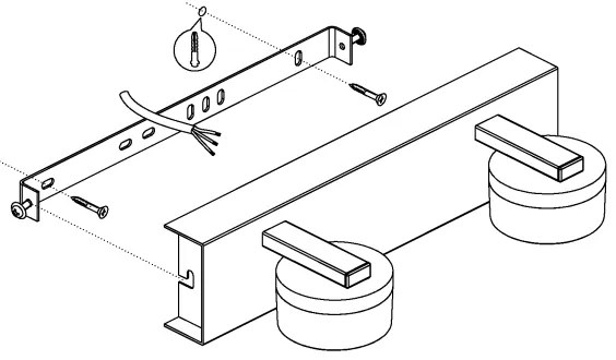 Eglo 96542-LED Stmievateľné kúpeľňové nástenné svietidlo ROMENDO 2xLED/7,2W/ IP44