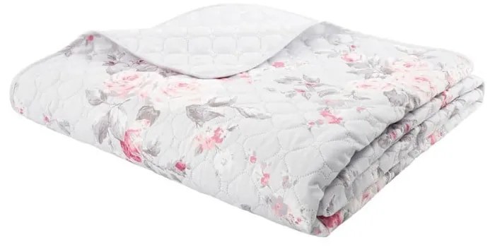 Pléd na posteľ Catherine Lansfield Canterbury Rose, 240 × 260 cm