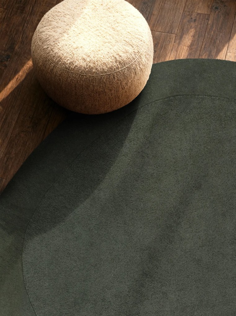 Villeroy & Boch Kusový koberec Kivi 106288 Green, 160x160 (priemer) kruh, zelená, obývacia izba