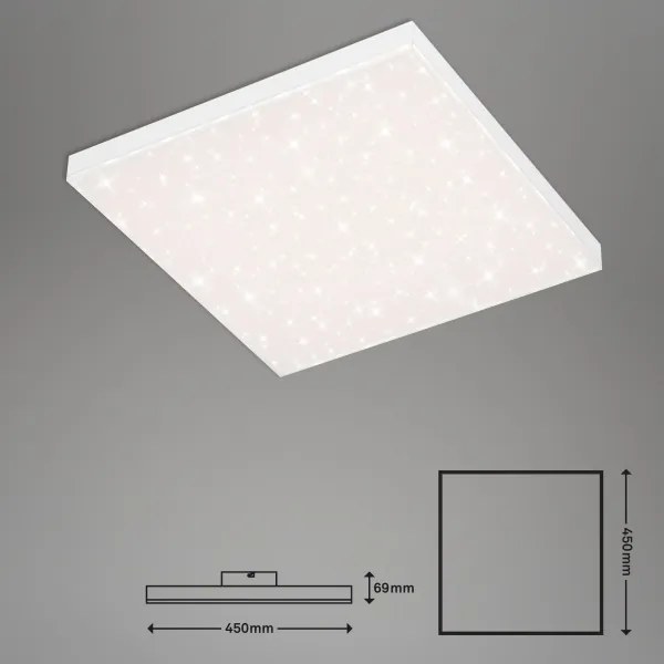 Briloner 7381-116 - LED Stmievateľné stropné svietidlo STARRY SKY LED/24W/230V+ DO