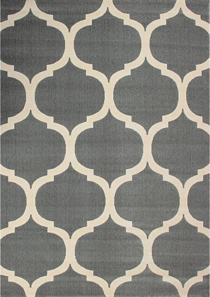 Kusový koberec PP Paula sivý, Velikosti 160x229cm