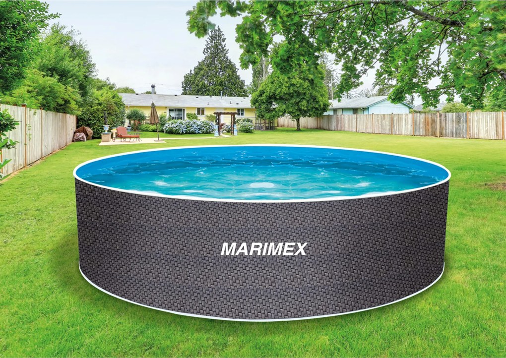 Marimex | Bazén Marimex Orlando 3,66x0,91 m s príslušenstvom - motív RATAN | 10303049