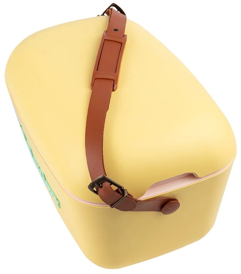 Žltý chladiaci box 20 l Classic – Polarbox