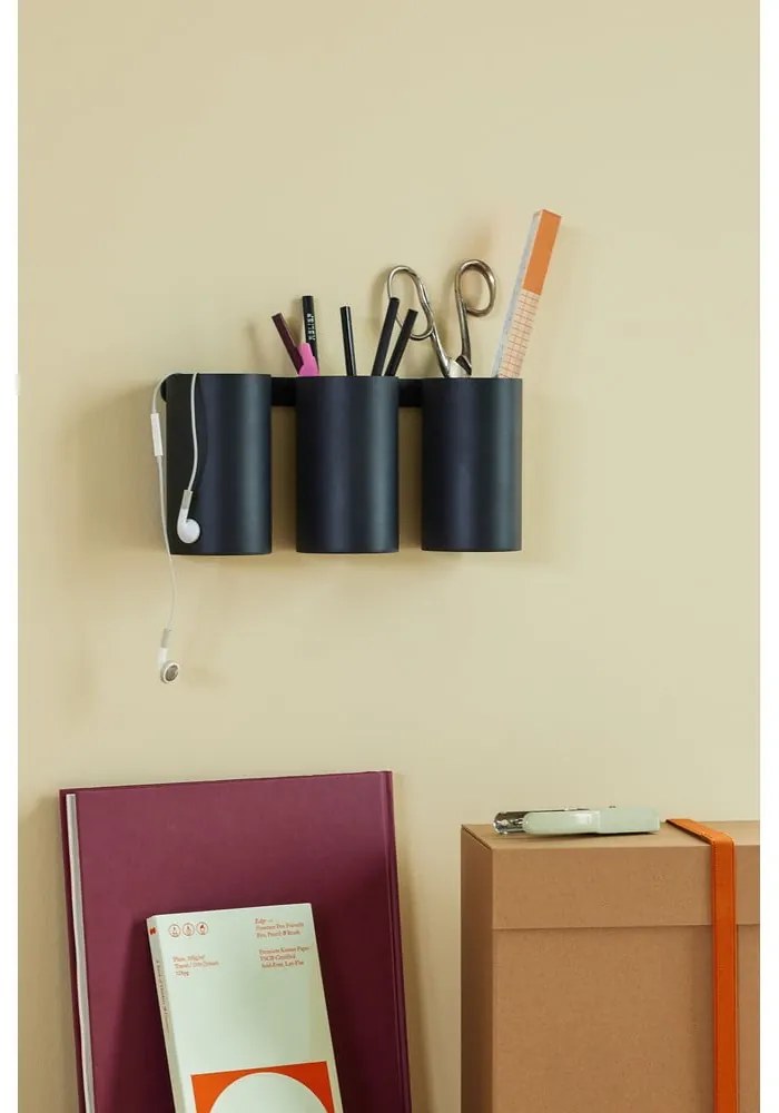 Kovový organizér na písacie potreby Silo – Hübsch