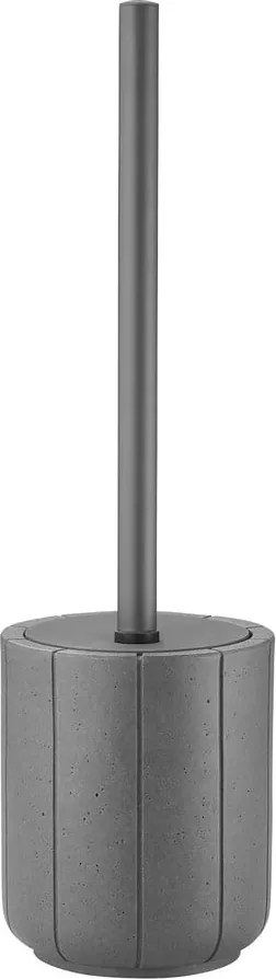 Sivá WC kefa z polyresínu Kua – Blomus