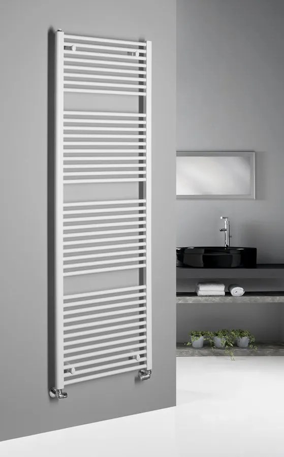 Aqualine Aqualine, DIRECT vykurovacie teleso s bočným pripojením 600x1850 mm, biela, ILR86T