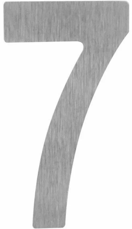 Číslica samolepiaca inox 50 mm (7)