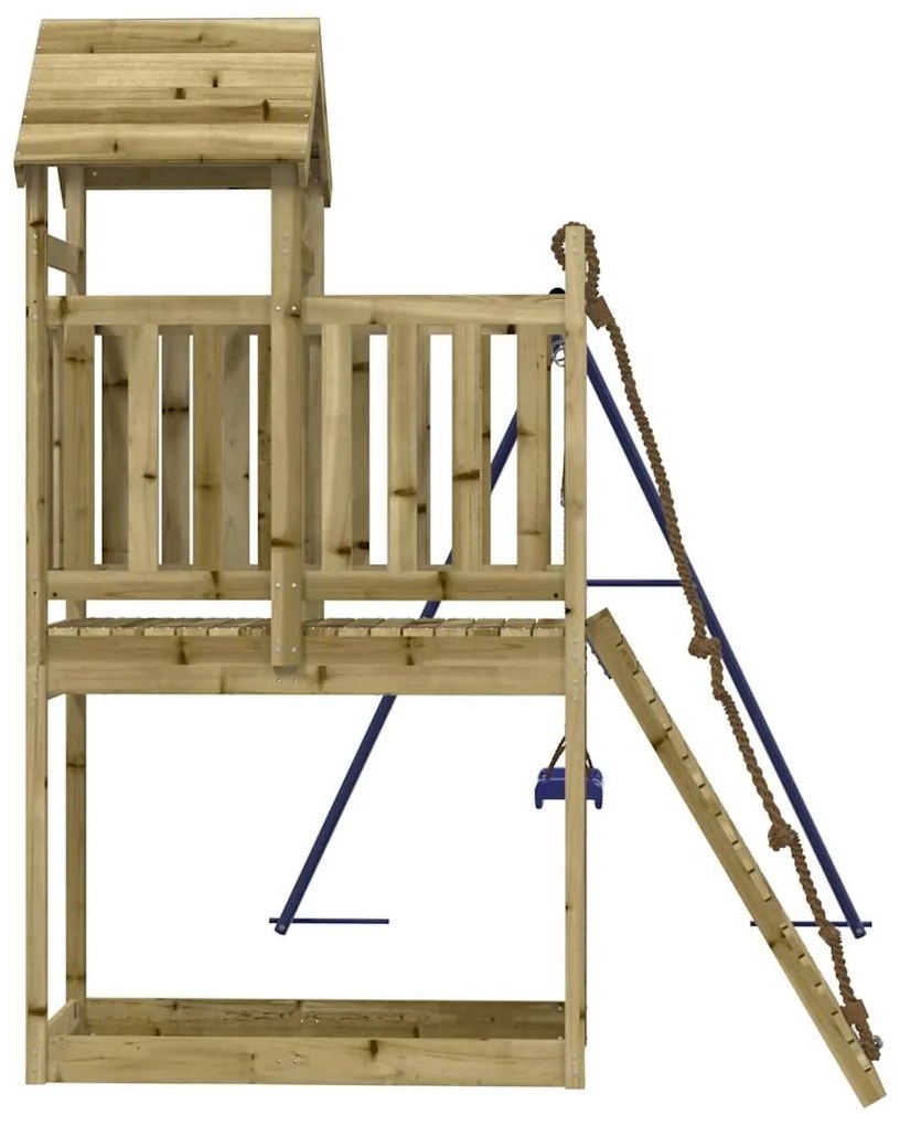 Vonkajšia súprava na hranie impregnovaná borovica