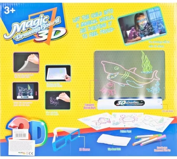 Malplay 108702 3D MAGIC tabliet na kreslenie