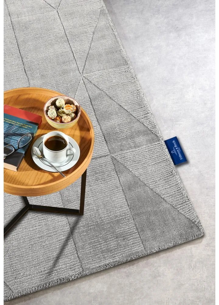 Sivý ručne tkaný vlnený koberec 120x170 cm Ursule – Villeroy&amp;Boch
