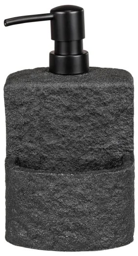 WENKO 54667100 - Dávkovač mydla FESTIVAL 10,5x18 cm čierna