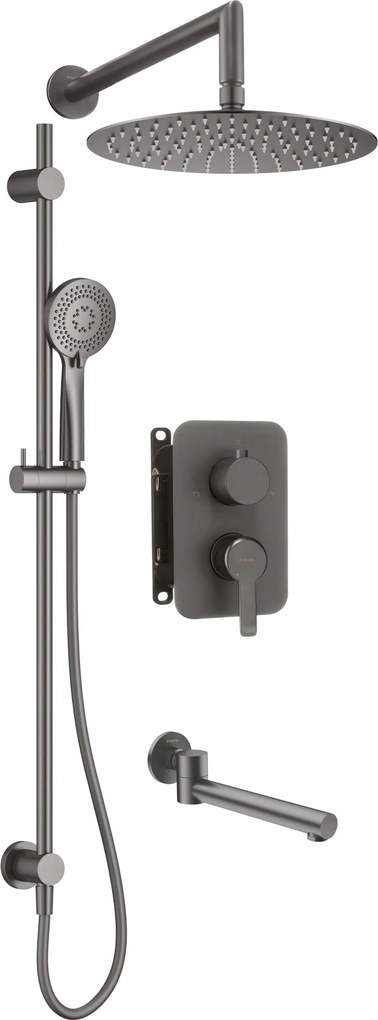 Deante Podomietkový sprchový set s miešacím boxom Bxywdqam