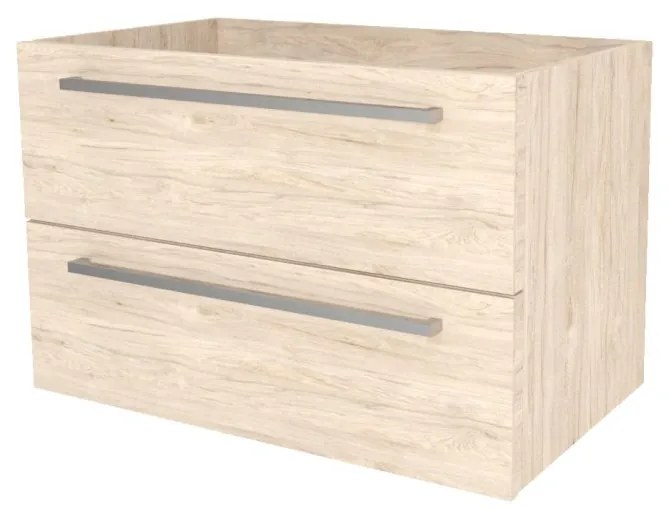 Mereo Bino, kúpeľňová skrinka 81 cm, Multidecor, Light Rock Hickory, MER-CN691SLRH1